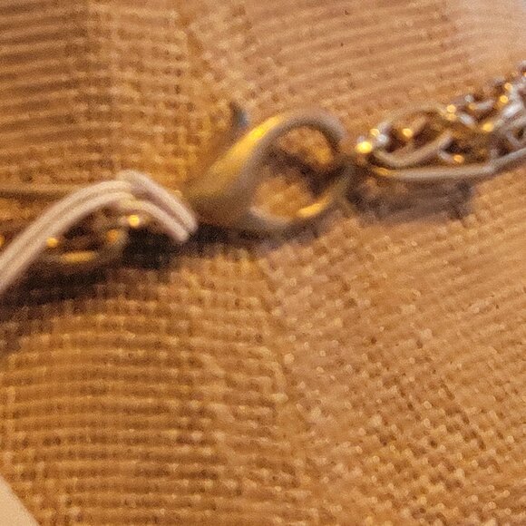 Meghan Browne Style Dot Gray Layered Look Bead & Chain Necklace - Picture 13 of 15